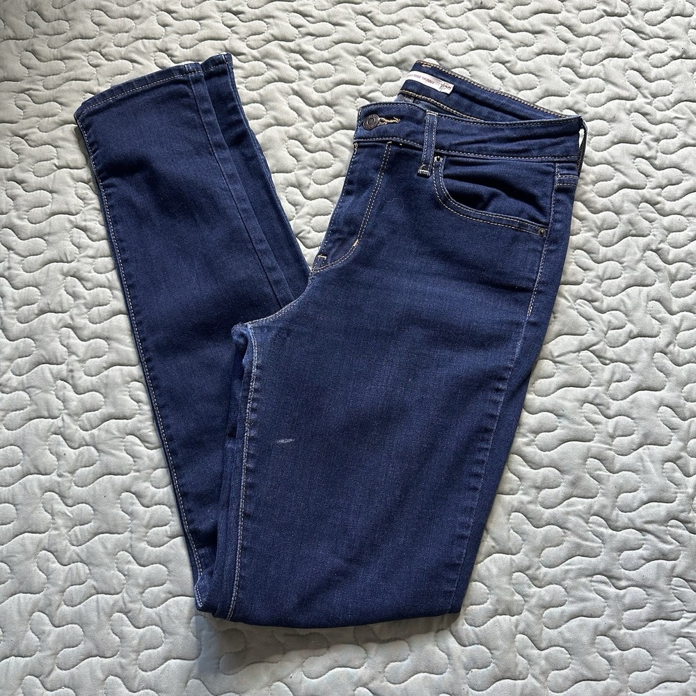 Levi's 721 High-Rise Skinny Women's Jeans Size 29 Blue Dark Wash